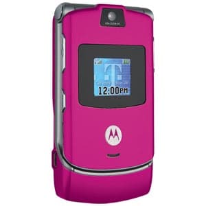 Motorola RAZR V3 Magenta Replacement Phone for TMobile Prepaid