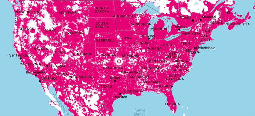 T-Mobile Coverage Map United States