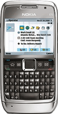 Nokia E71 Silver