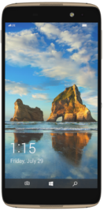 Alcatel Idol 4S with Windows 10 Black