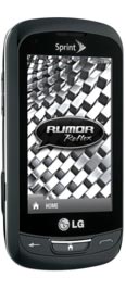 LG Rumor Reflex Silver