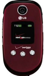 LG VX8350 Red