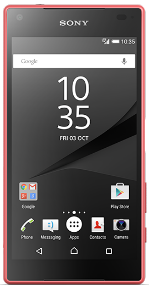 Sony Xperia Z5 Compact Red