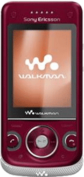 Ericsson w760a Red