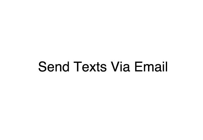 how can i receive my text messages on my email