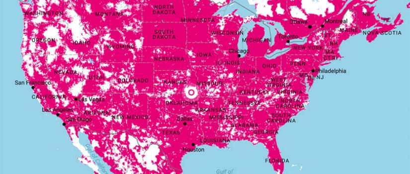 T Mobile Coverage Map Wirefly