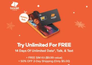 Boost Mobile offering 14-day free trial