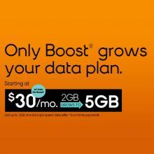 Boost Mobile Debuts New Growing And Unlimited Data Plans