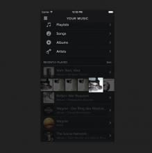 Spotify App Rolls Out Its New Touch Preview Feature