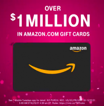 t-mobile-tuesdays-$1m-amazon-gift-card
