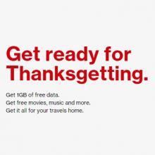 Verizon Overhauling Prepaid Plans, Giving Away Thanksgiving Freebies