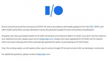 google-i/o-2020-event-cancelled