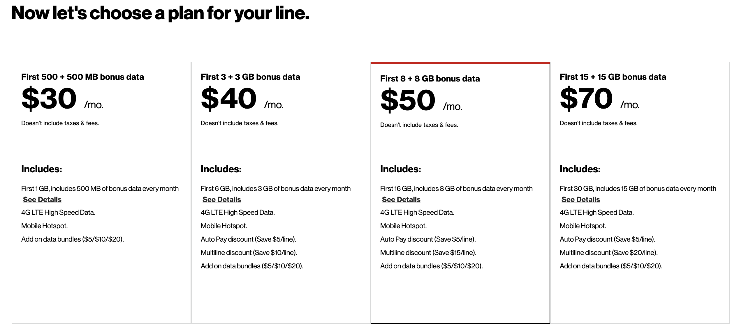 Verizon's New Prepaid Plans Loyalty Discounts Explained, 58 OFF